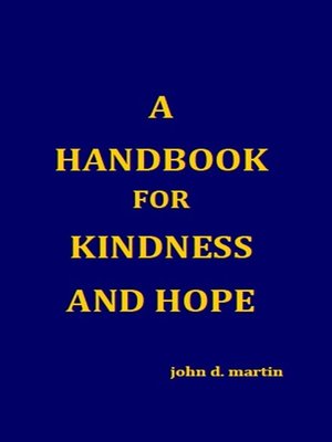 cover image of A Handbook for Kindness and Hope